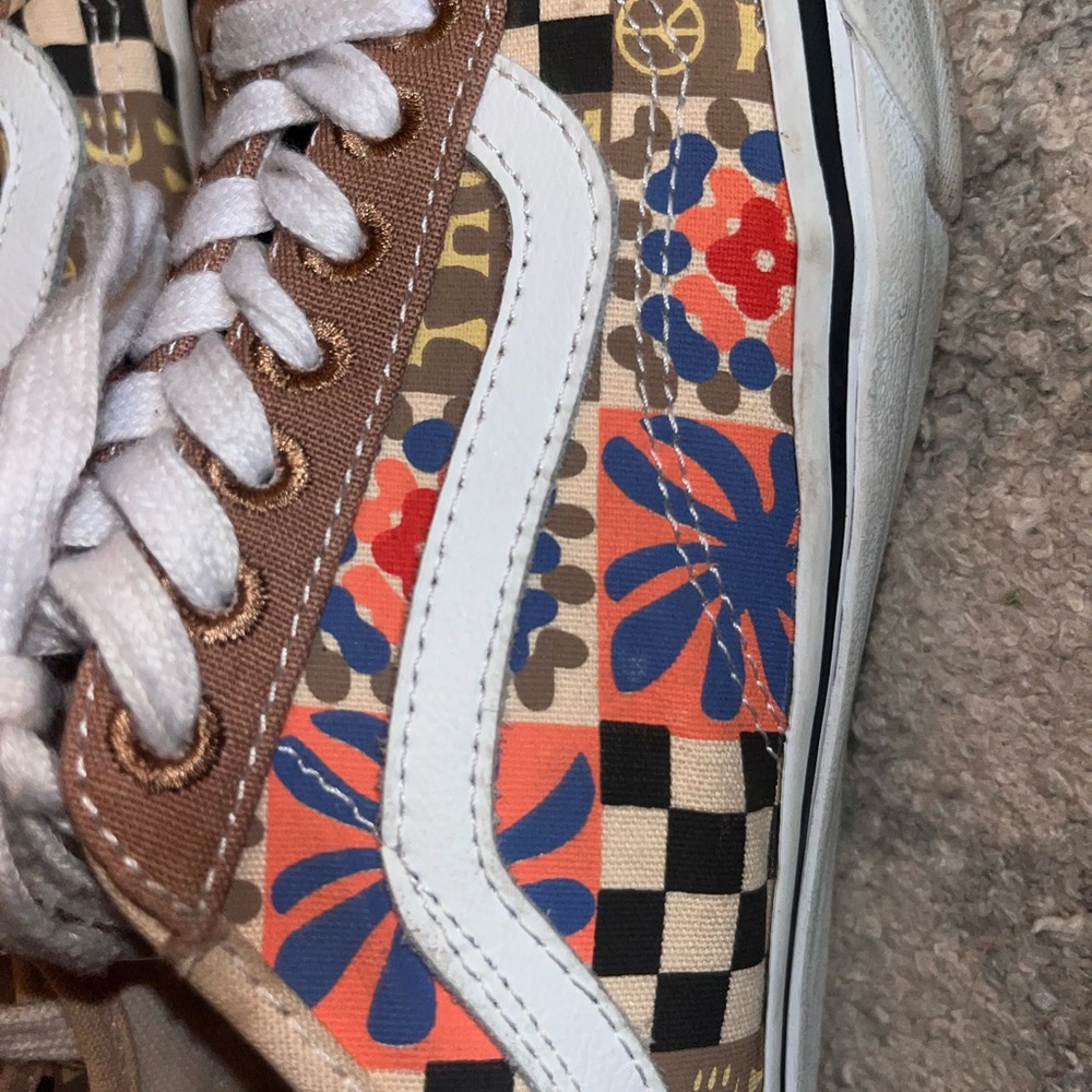 Patchwork Old Skool Vans - image 4